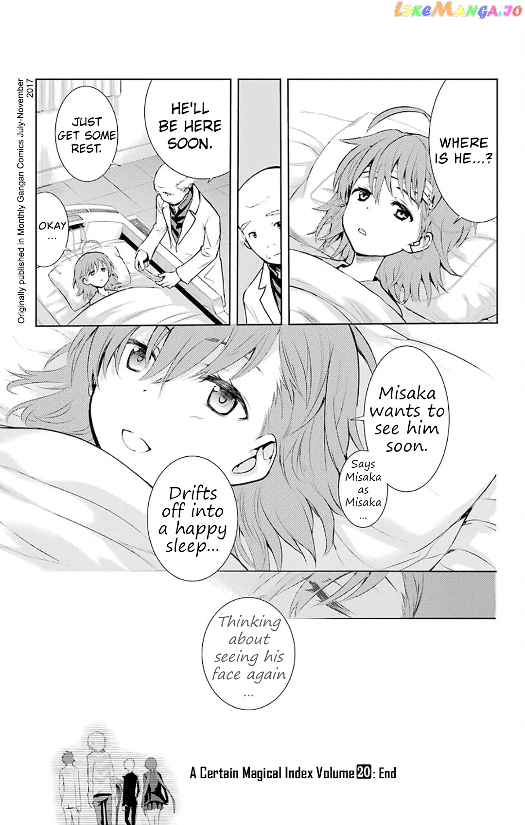 To Aru Majutsu no Kinsho Mokuroku chapter 122 - page 34
