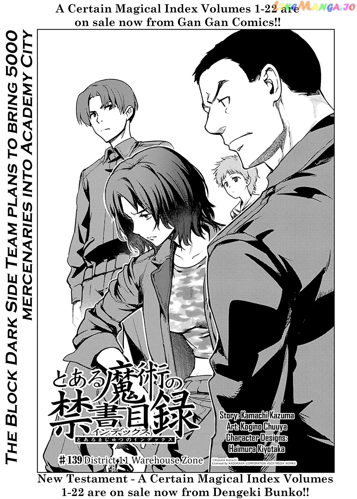To Aru Majutsu no Kinsho Mokuroku chapter 139 - page 1