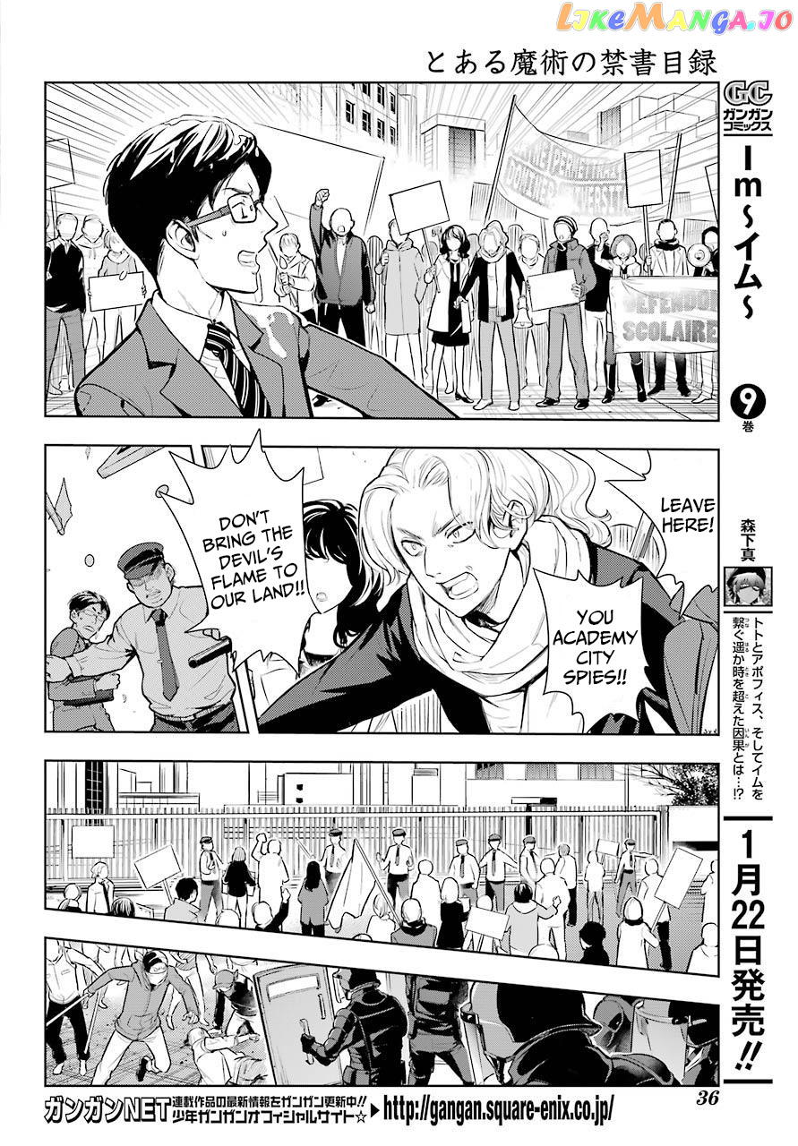 To Aru Majutsu no Kinsho Mokuroku chapter 123 - page 11