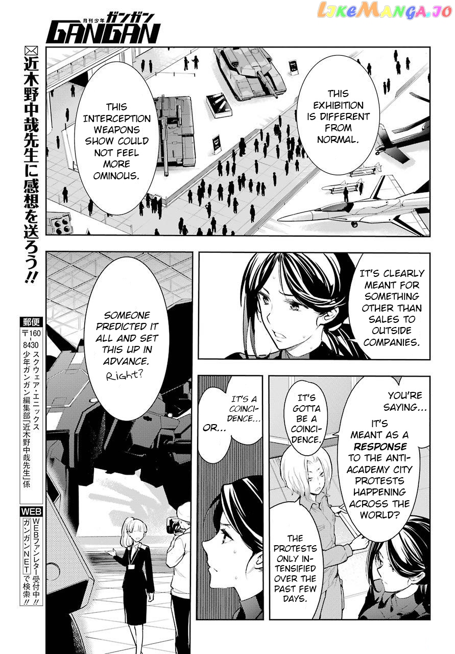 To Aru Majutsu no Kinsho Mokuroku chapter 123 - page 14