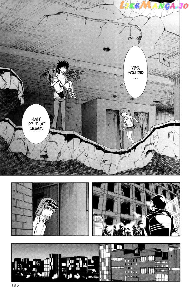 To Aru Majutsu no Kinsho Mokuroku chapter 64 - page 17