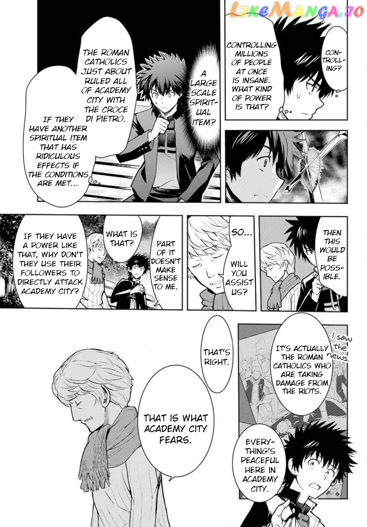 To Aru Majutsu no Kinsho Mokuroku chapter 124 - page 11