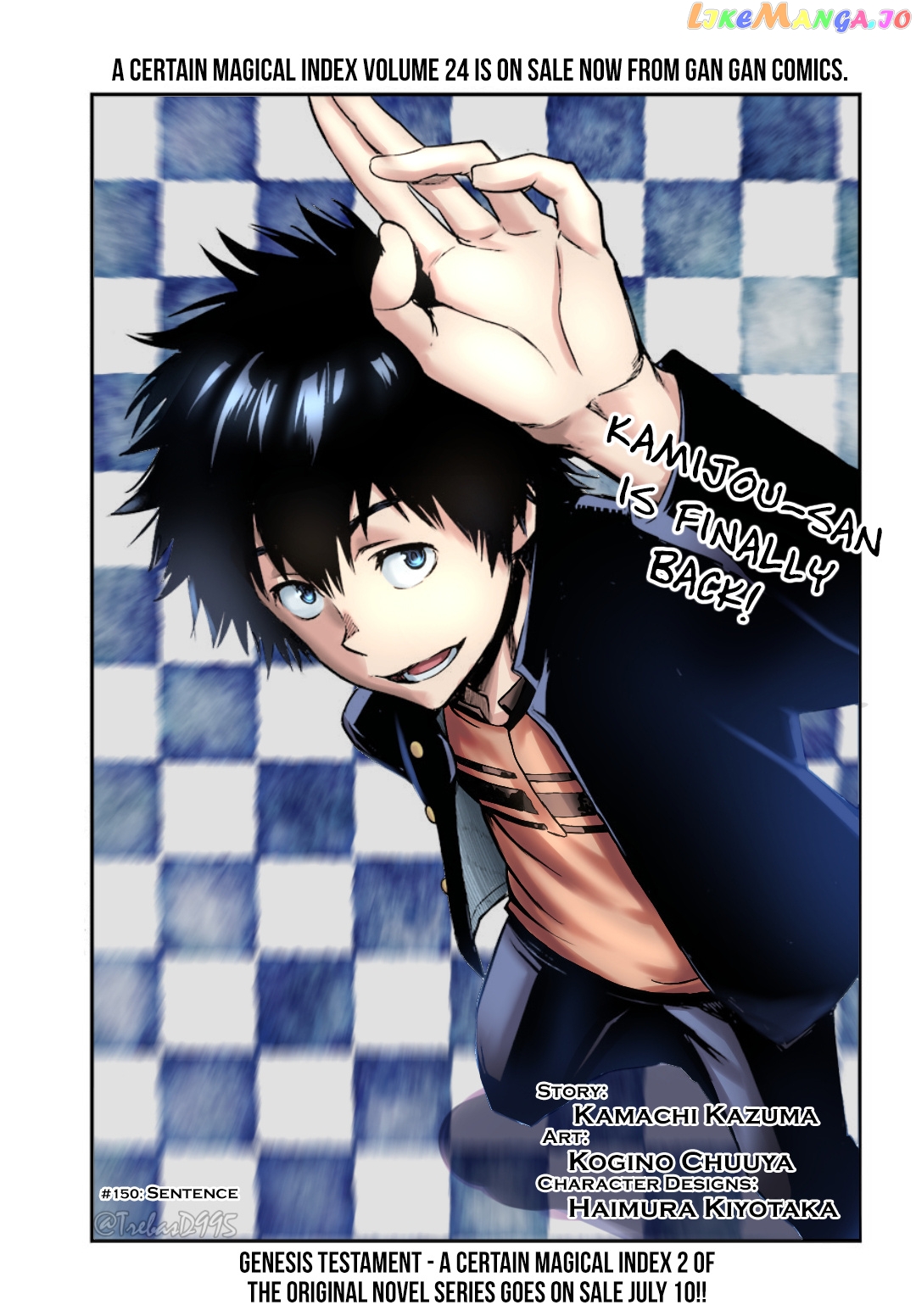 To Aru Majutsu no Kinsho Mokuroku chapter 150 - page 5