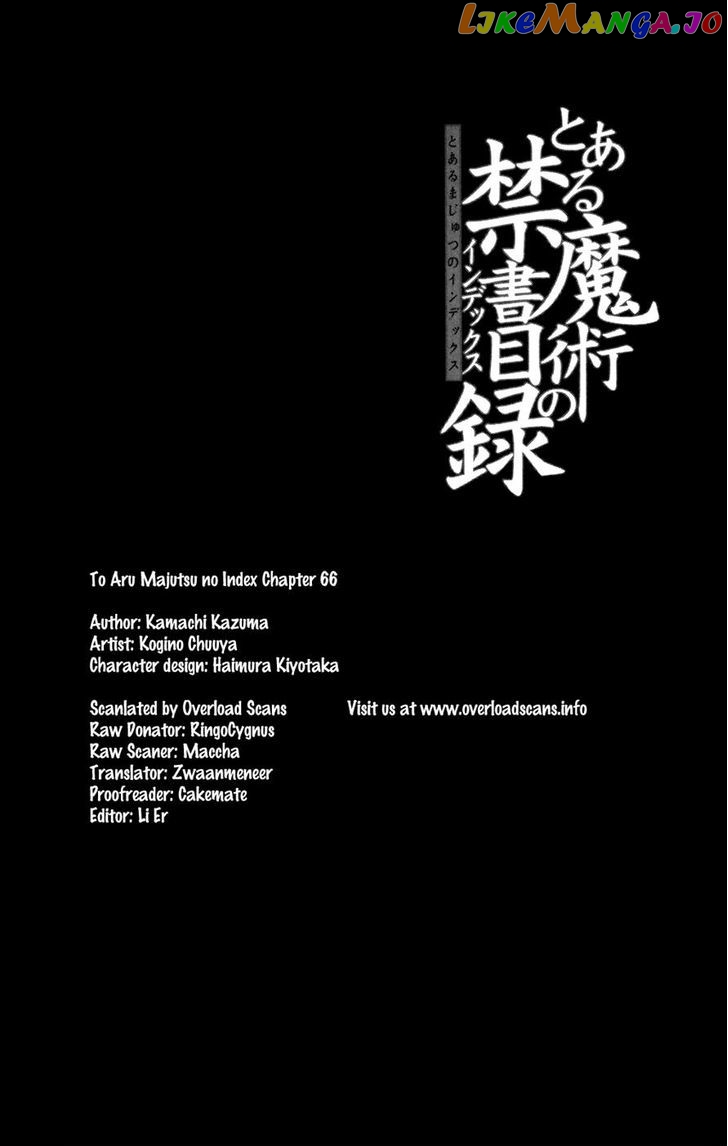 To Aru Majutsu no Kinsho Mokuroku chapter 66 - page 37