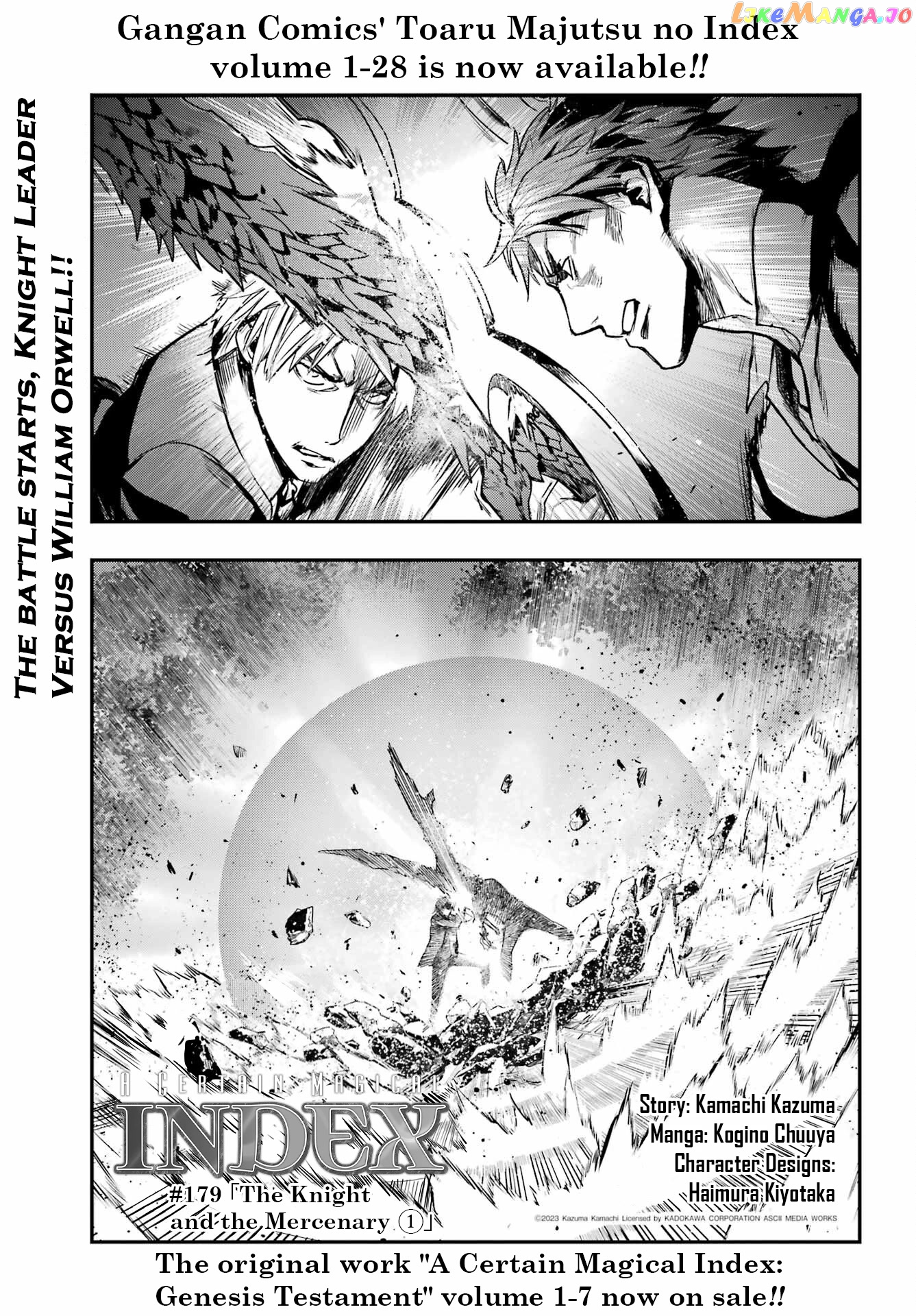 To Aru Majutsu no Kinsho Mokuroku chapter 179 - page 1