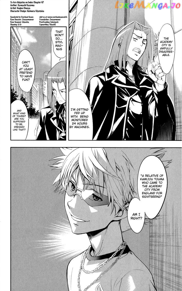 To Aru Majutsu no Kinsho Mokuroku chapter 67 - page 24