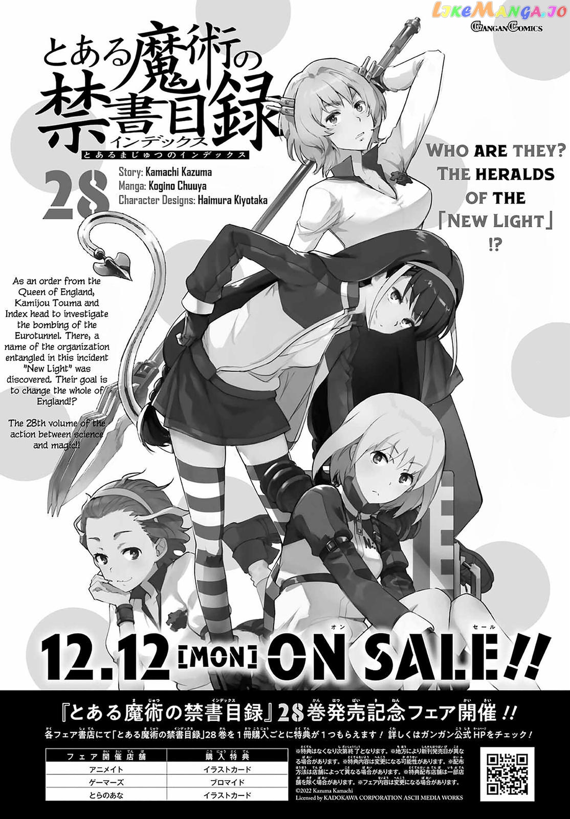 To Aru Majutsu no Kinsho Mokuroku chapter 180 - page 29