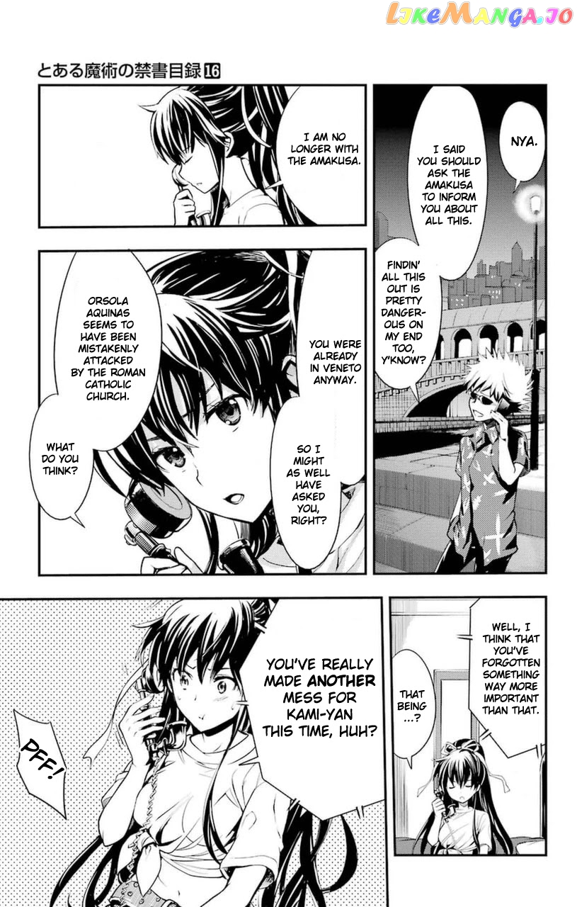 To Aru Majutsu no Kinsho Mokuroku chapter 96 - page 25
