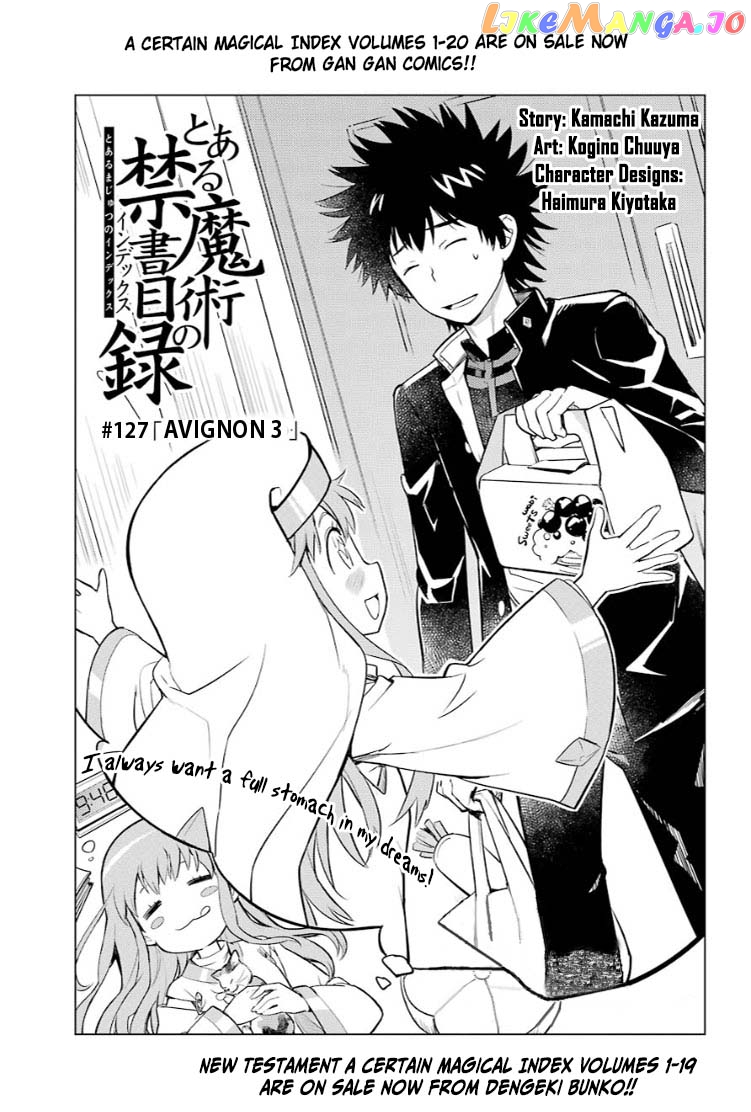 To Aru Majutsu no Kinsho Mokuroku chapter 127 - page 1