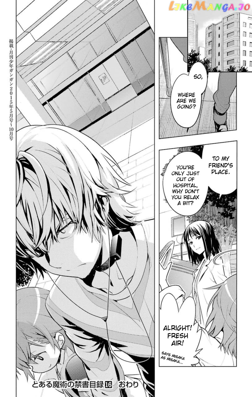 To Aru Majutsu no Kinsho Mokuroku chapter 97 - page 32