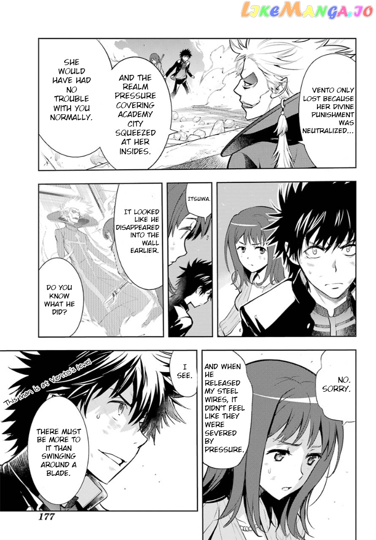 To Aru Majutsu no Kinsho Mokuroku chapter 128 - page 12