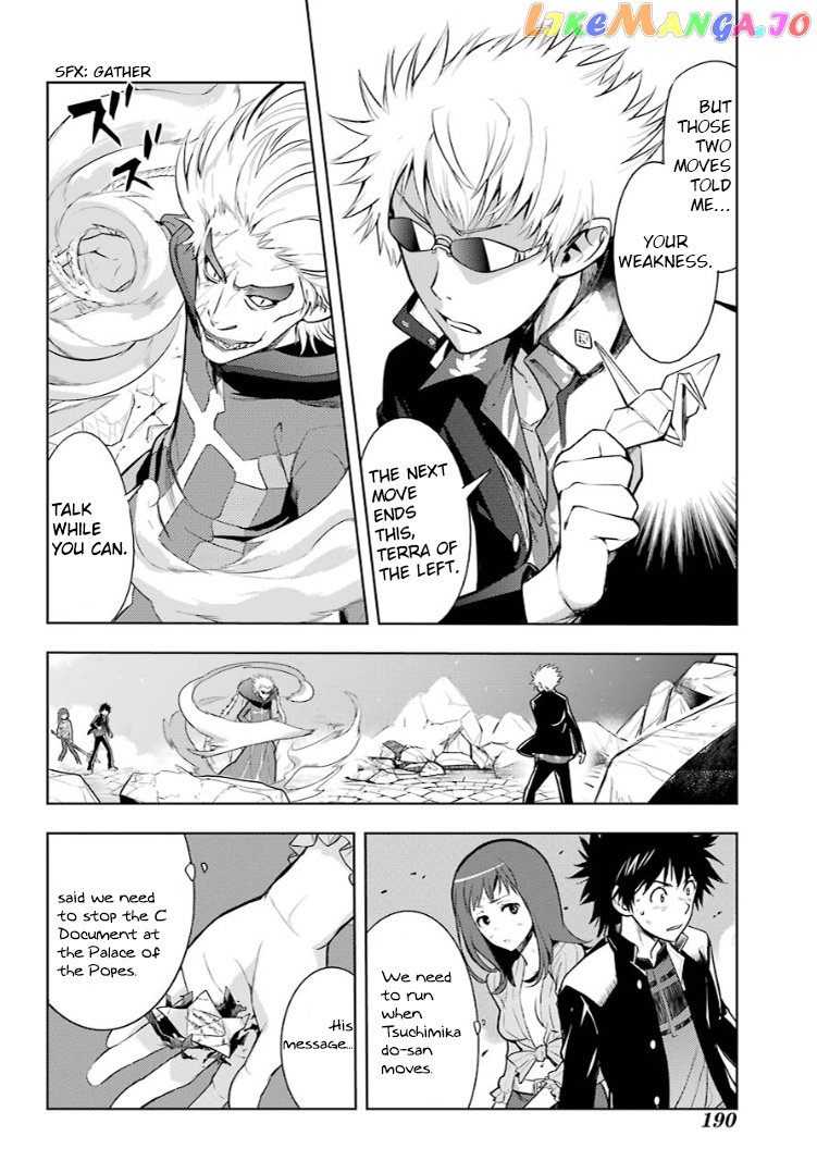 To Aru Majutsu no Kinsho Mokuroku chapter 128 - page 25