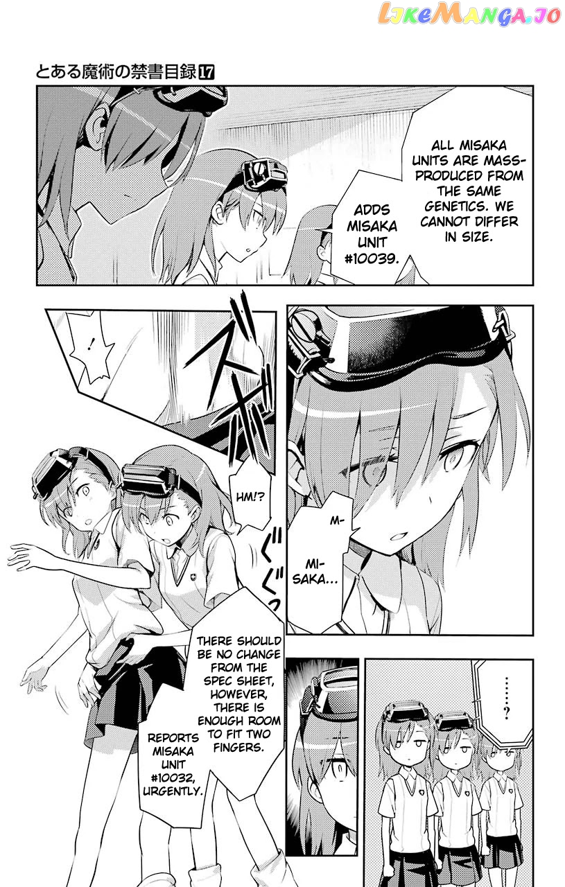 To Aru Majutsu no Kinsho Mokuroku chapter 98 - page 17