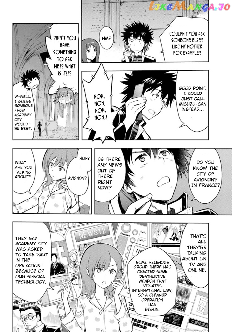 To Aru Majutsu no Kinsho Mokuroku chapter 129 - page 14