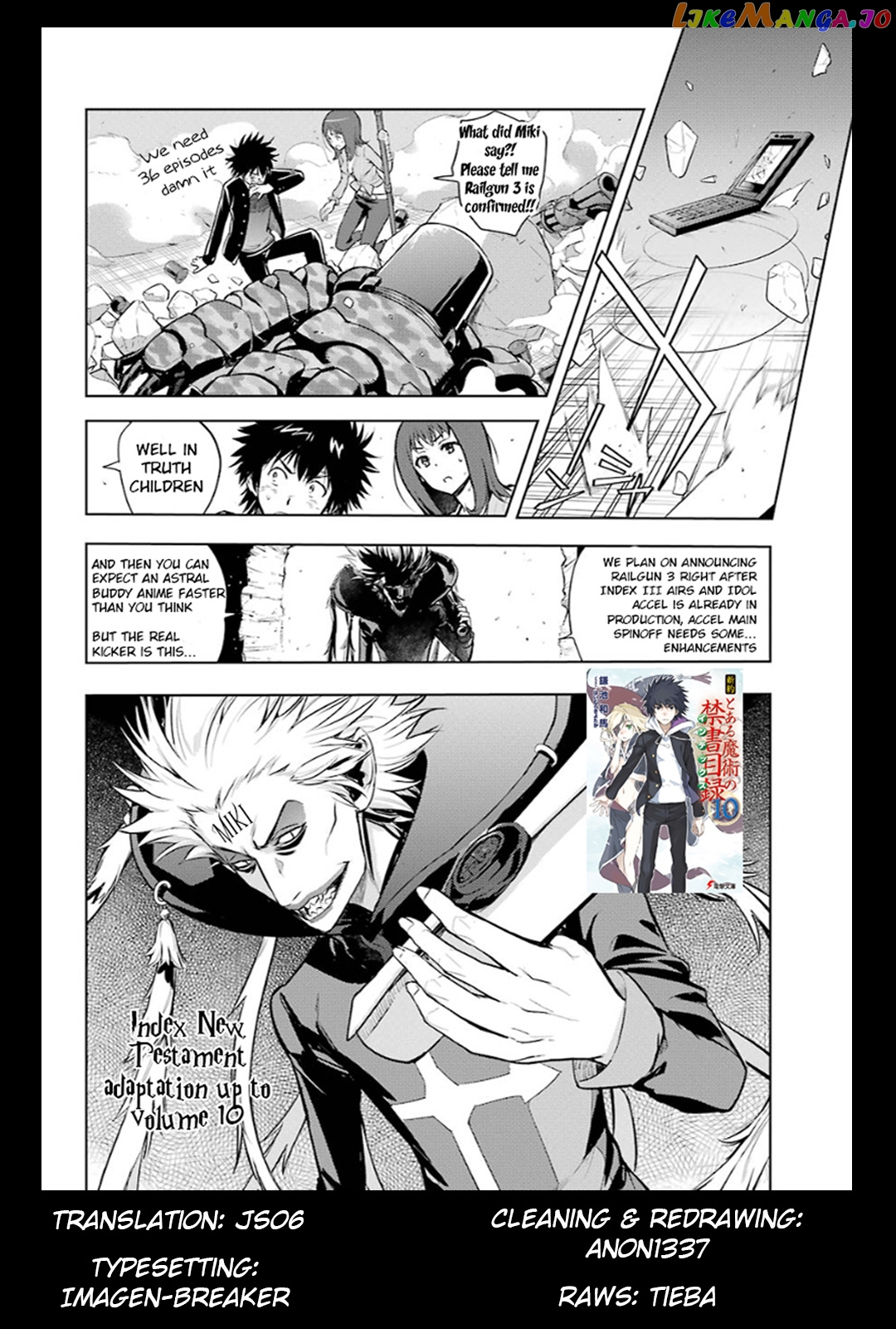 To Aru Majutsu no Kinsho Mokuroku chapter 129 - page 18