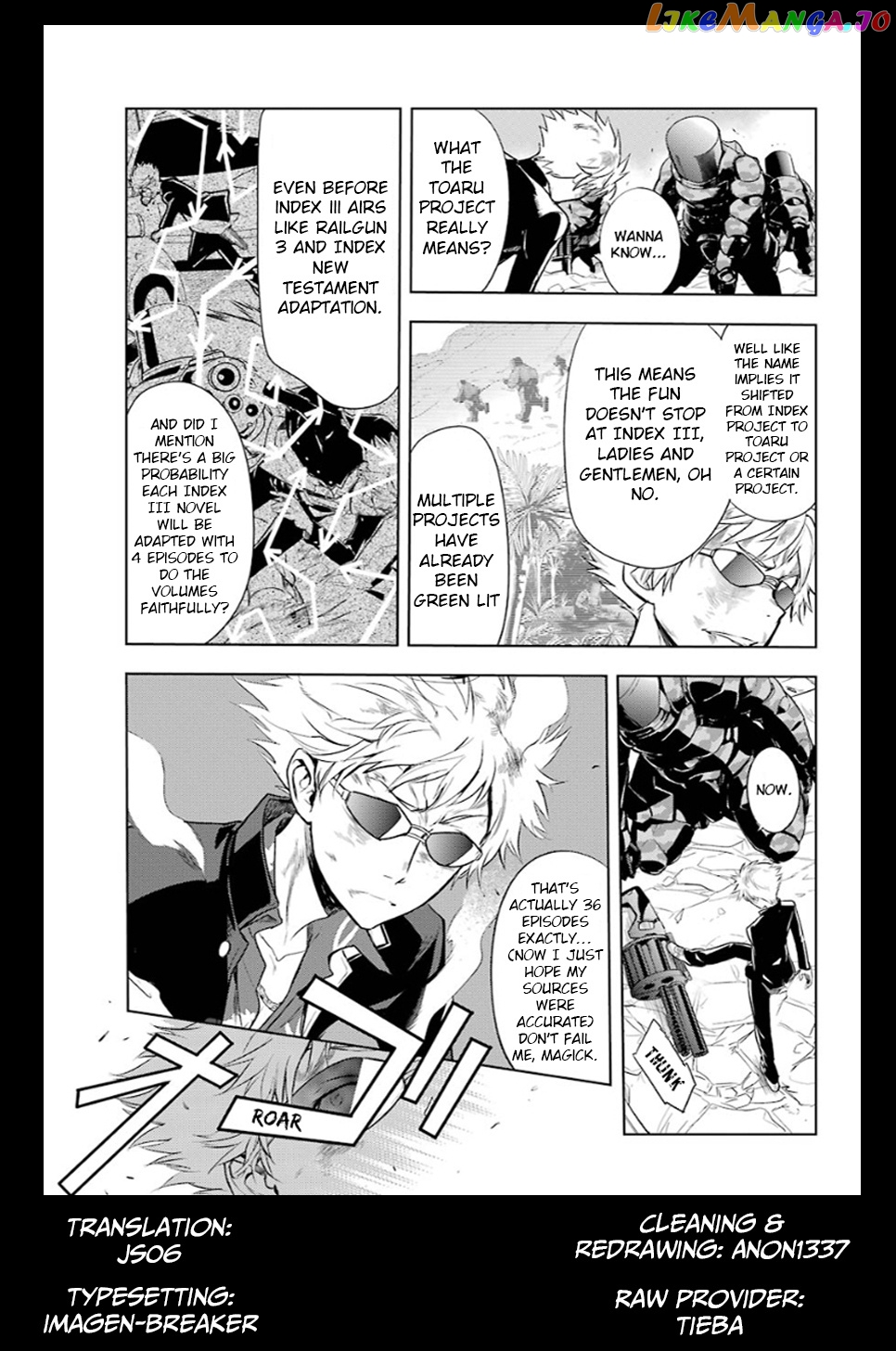 To Aru Majutsu no Kinsho Mokuroku chapter 130 - page 17