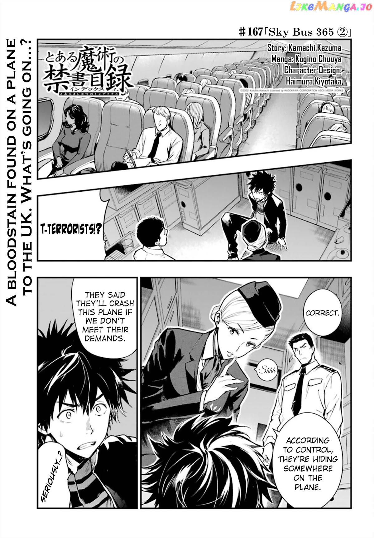 To Aru Majutsu no Kinsho Mokuroku chapter 167 - page 1