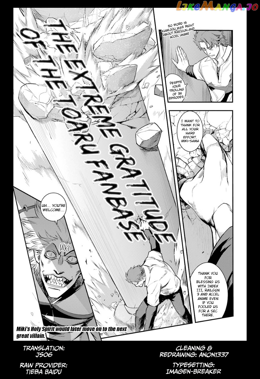 To Aru Majutsu no Kinsho Mokuroku chapter 132 - page 35