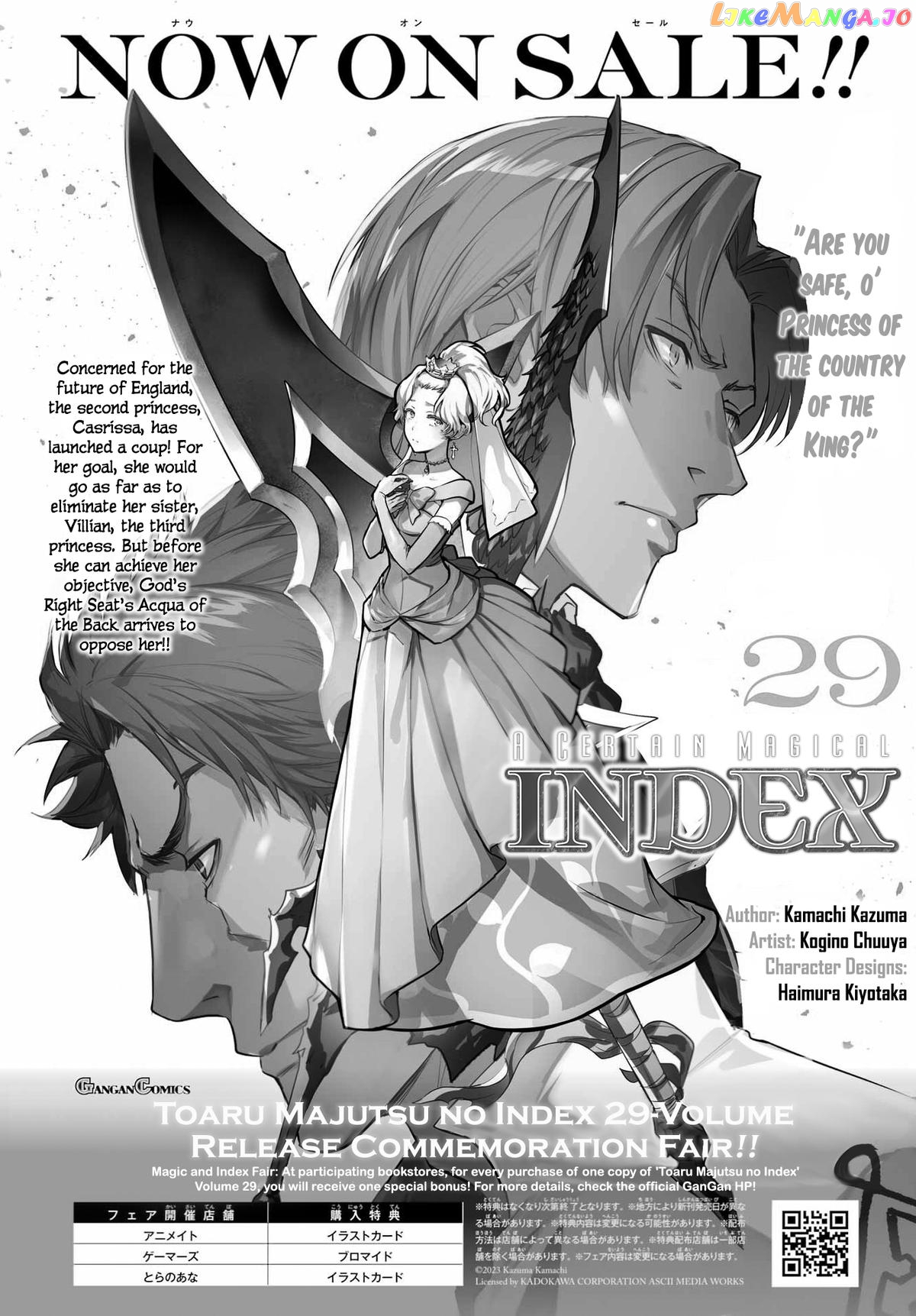 To Aru Majutsu no Kinsho Mokuroku chapter 185 - page 31