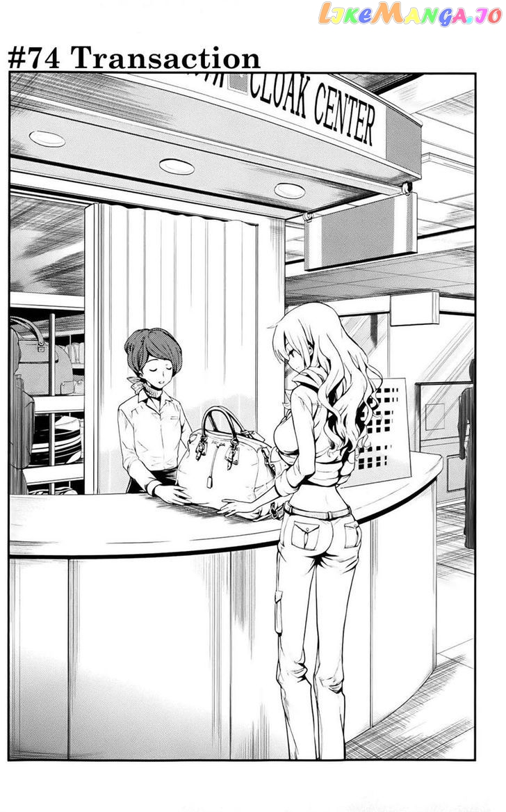 To Aru Majutsu no Kinsho Mokuroku chapter 74 - page 1