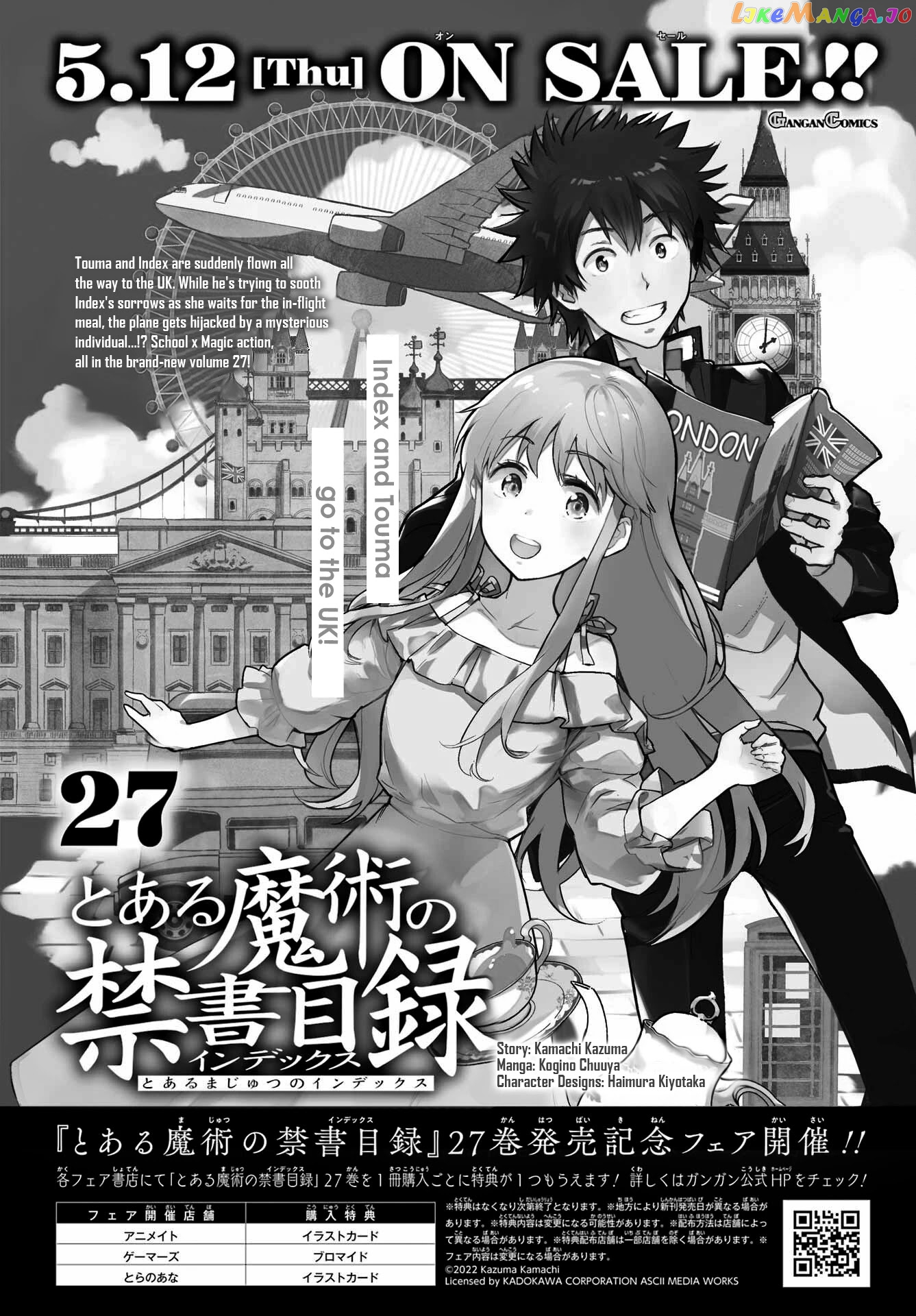 To Aru Majutsu no Kinsho Mokuroku chapter 171 - page 26
