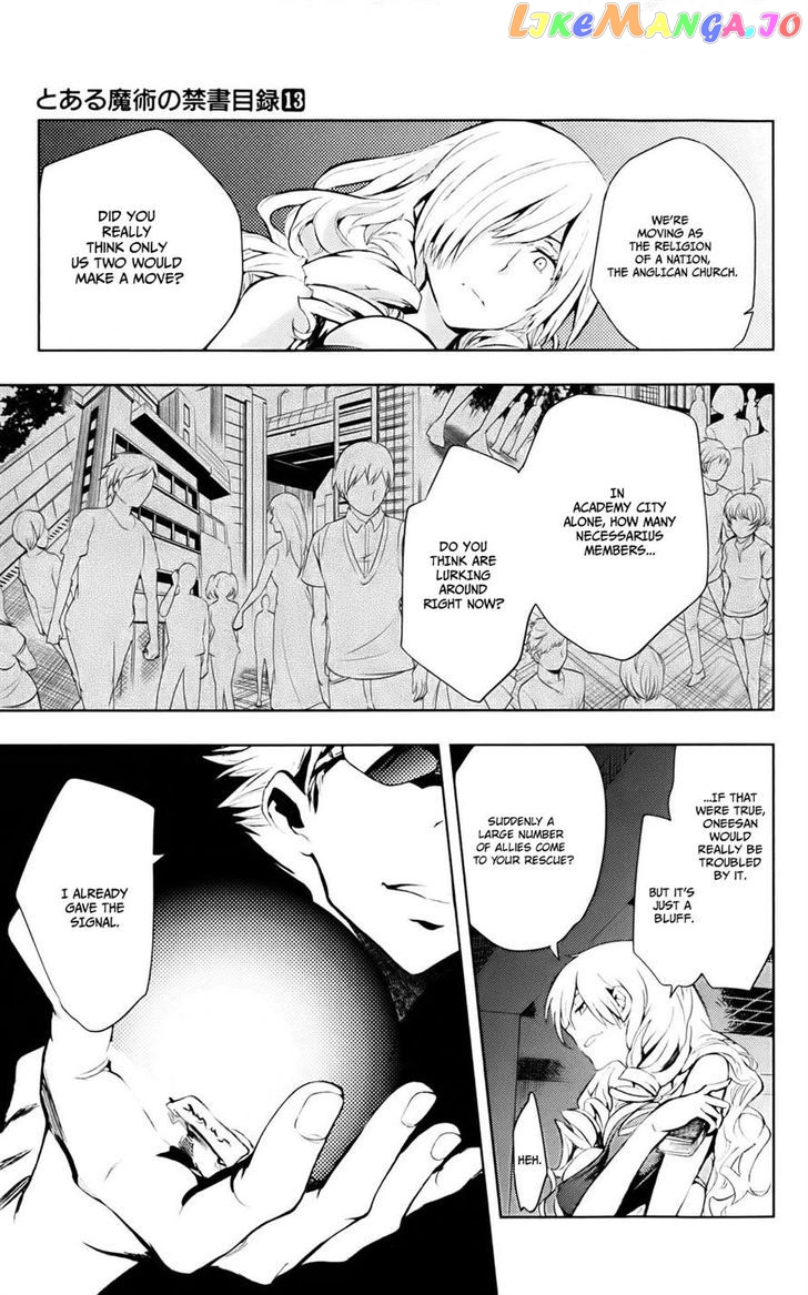 To Aru Majutsu no Kinsho Mokuroku chapter 77 - page 14