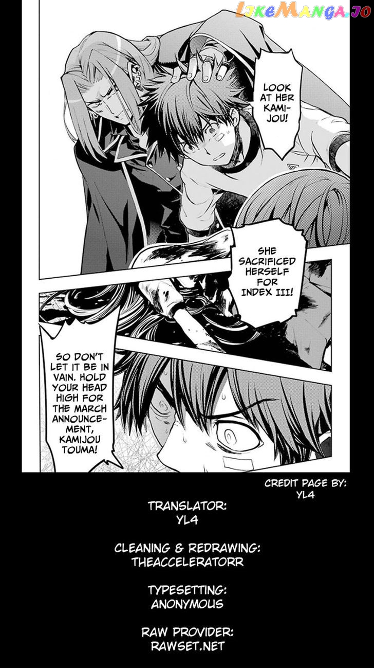 To Aru Majutsu no Kinsho Mokuroku chapter 78 - page 33