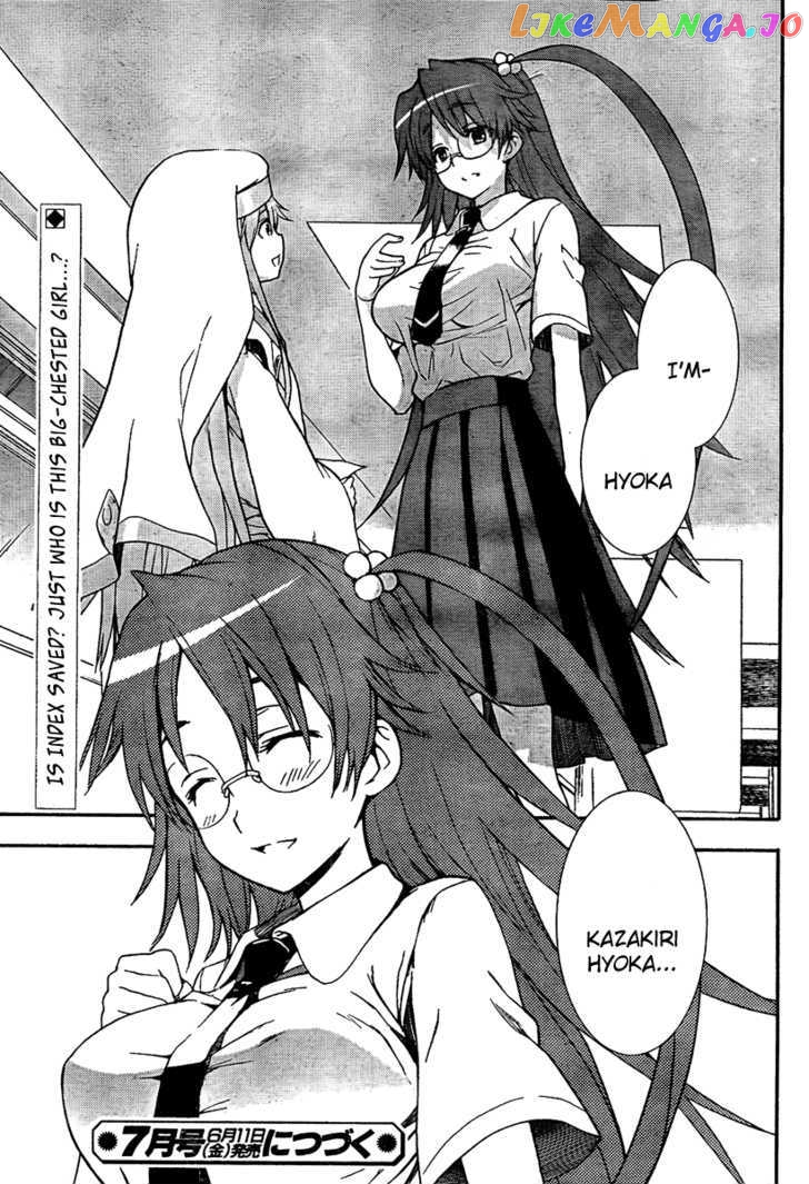 To Aru Majutsu no Kinsho Mokuroku chapter 34 - page 32