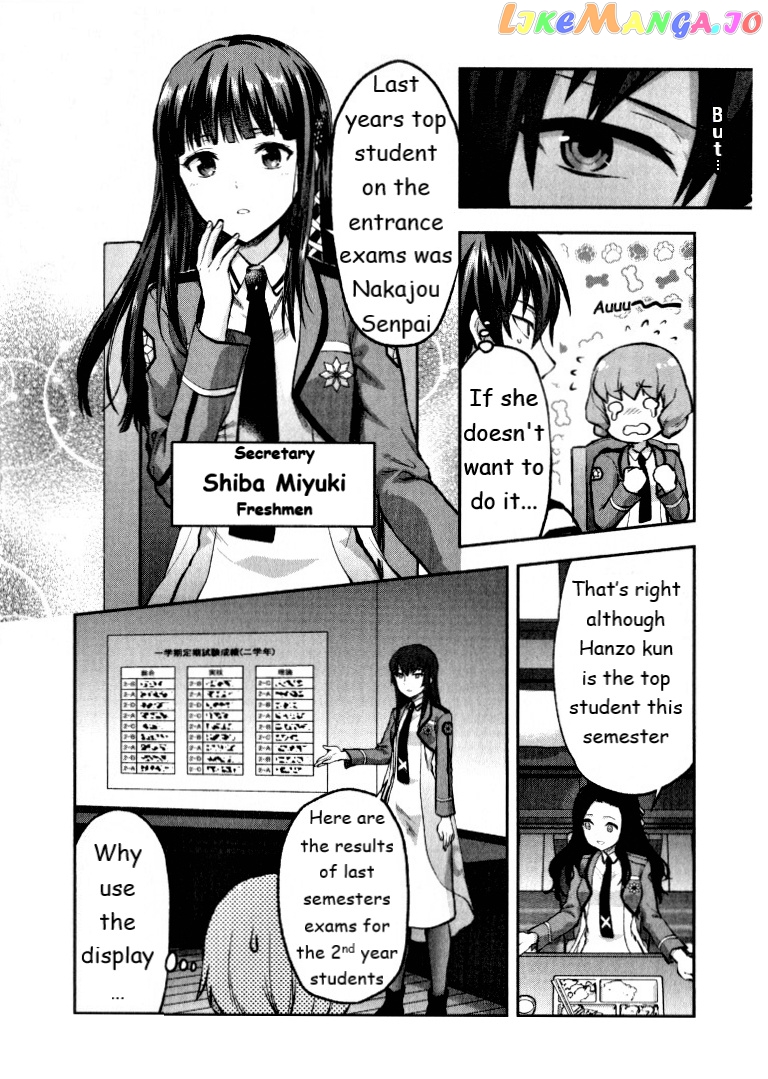 Mahouka Koukou No Rettousei – Kaichou Senkyo-Hen chapter 1 - page 8