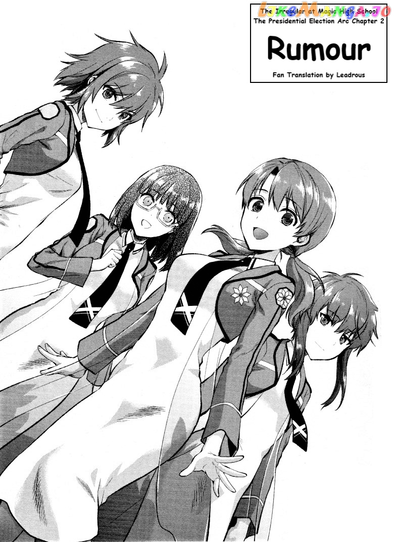 Mahouka Koukou No Rettousei – Kaichou Senkyo-Hen chapter 2 - page 1