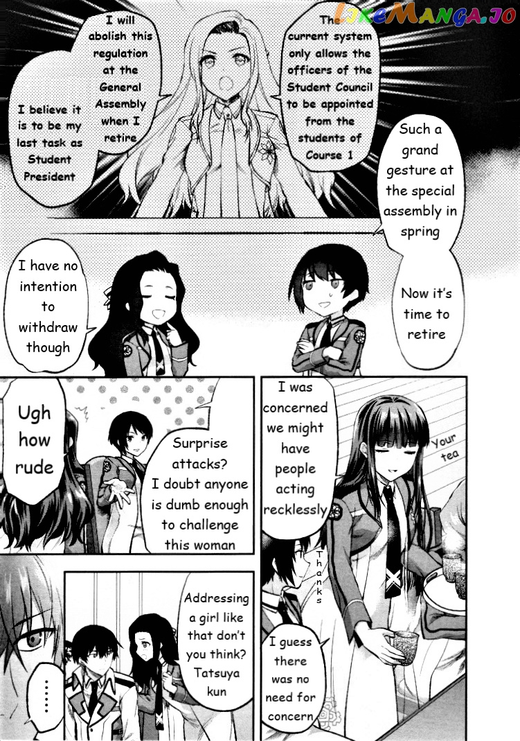 Mahouka Koukou No Rettousei – Kaichou Senkyo-Hen chapter 4 - page 5