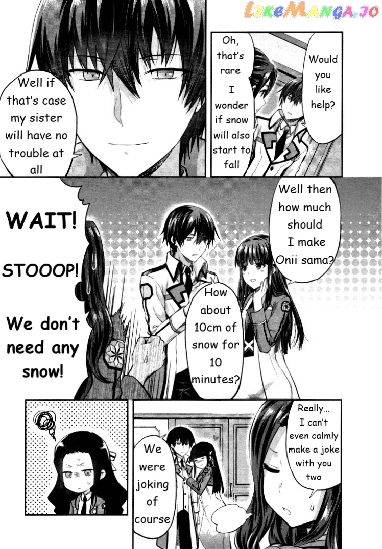 Mahouka Koukou No Rettousei – Kaichou Senkyo-Hen chapter 5 - page 7