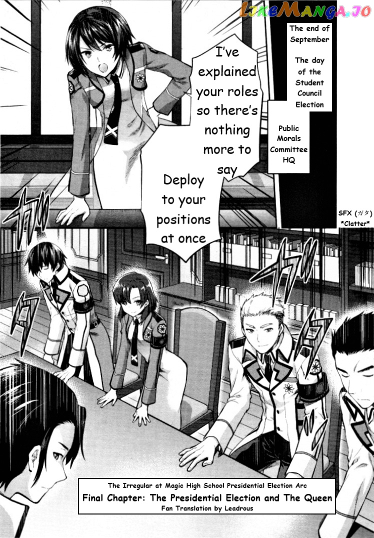 Mahouka Koukou No Rettousei – Kaichou Senkyo-Hen chapter 6 - page 1