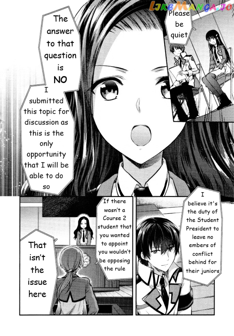 Mahouka Koukou No Rettousei – Kaichou Senkyo-Hen chapter 6 - page 8