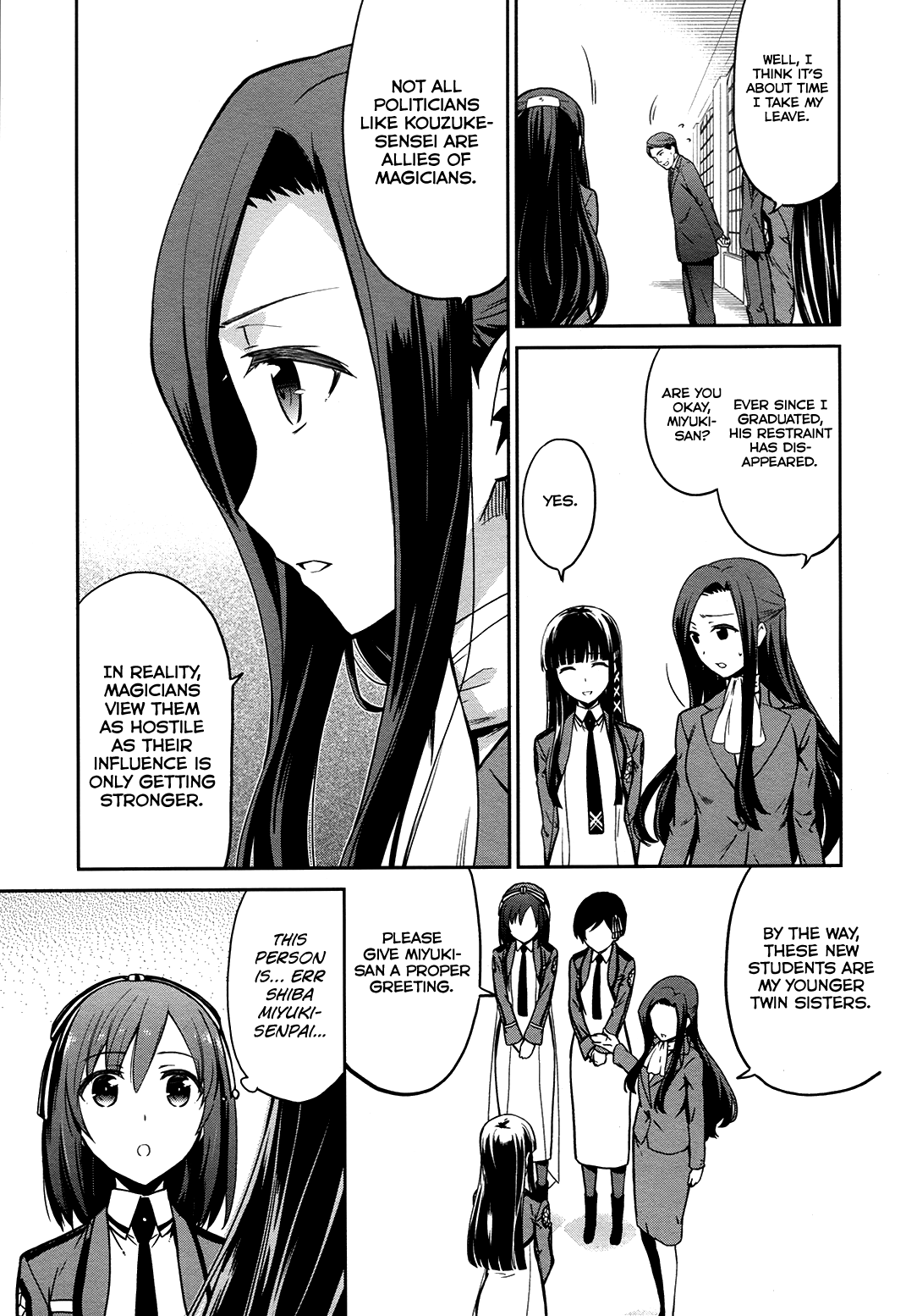 Mahouka Koukou No Rettousei – Double Seven Hen chapter 10 - page 9