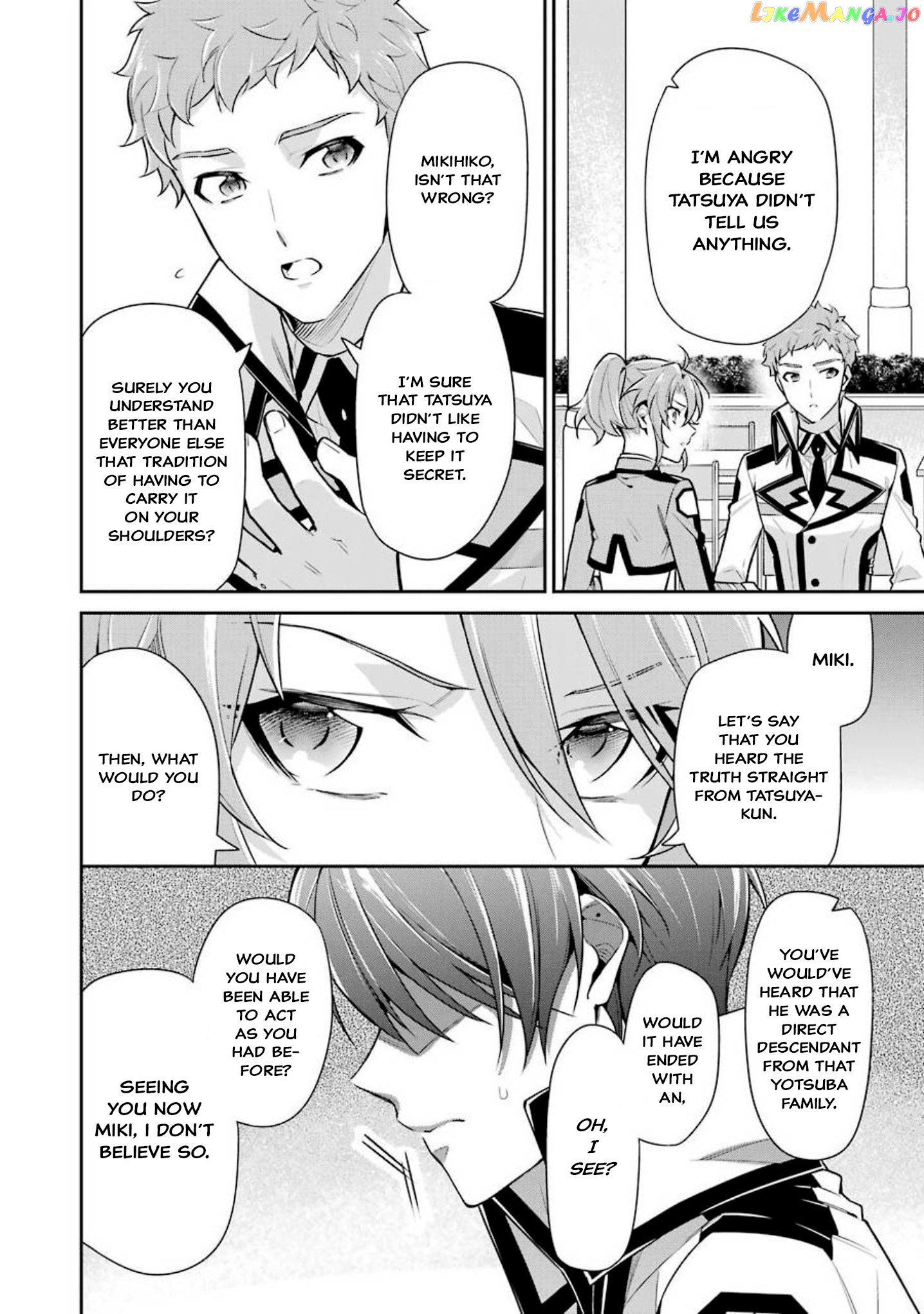 Mahouka Koukou No Rettousei – Shizoku Kaigi-Hen chapter 4 - page 6