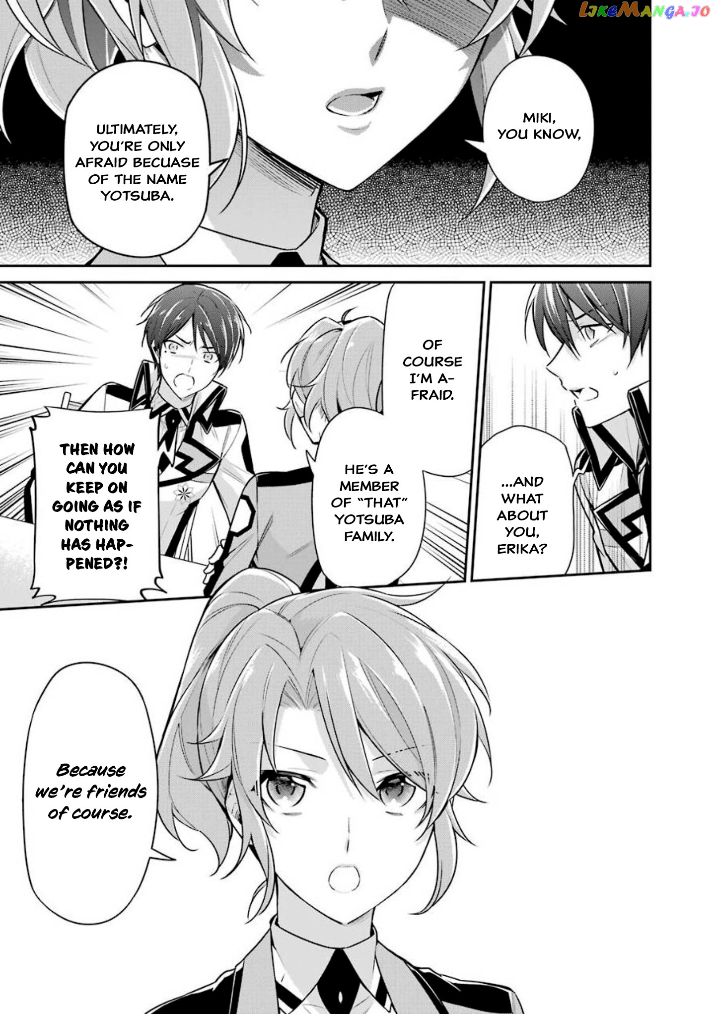 Mahouka Koukou No Rettousei – Shizoku Kaigi-Hen chapter 4 - page 7