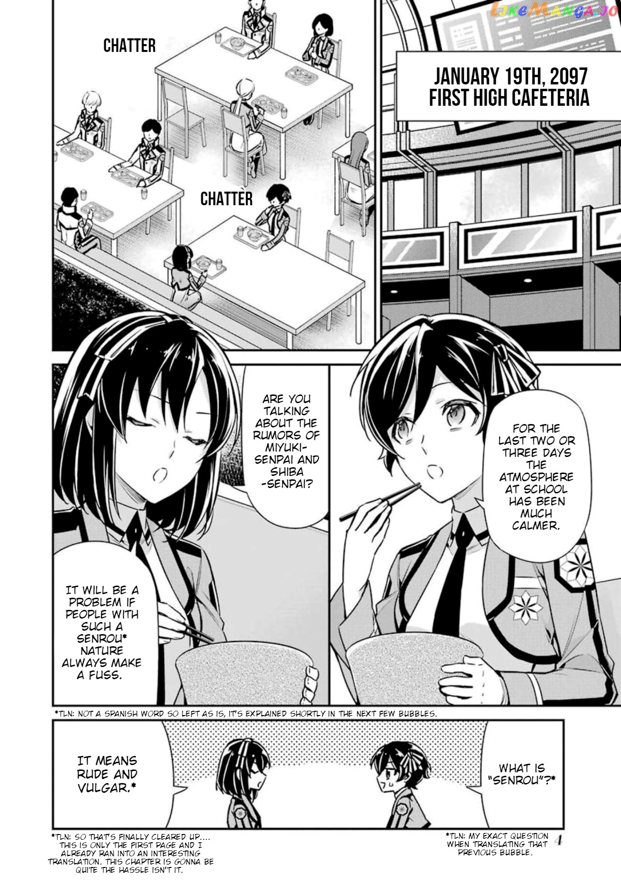 Mahouka Koukou No Rettousei – Shizoku Kaigi-Hen chapter 6 - page 4