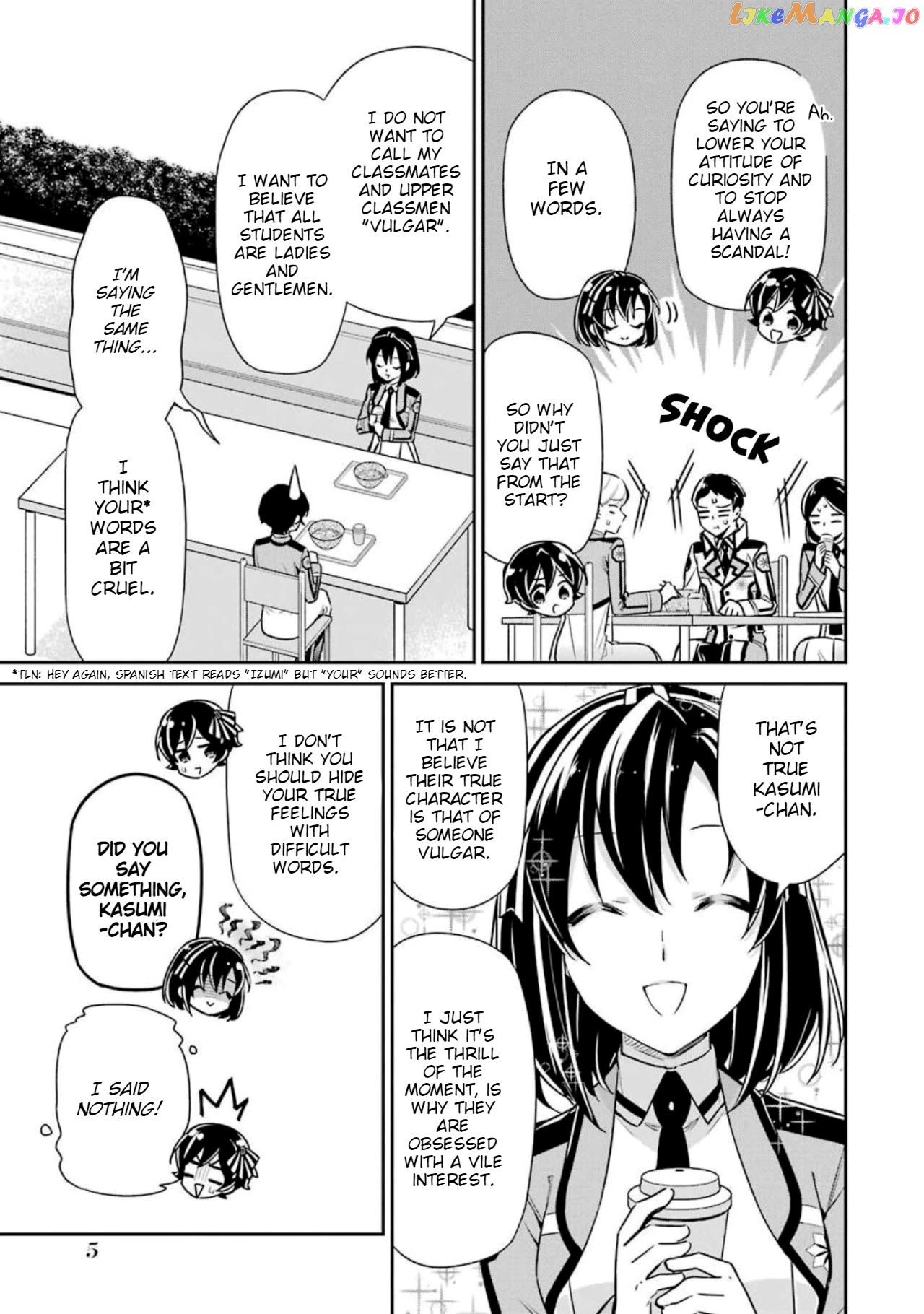 Mahouka Koukou No Rettousei – Shizoku Kaigi-Hen chapter 6 - page 5