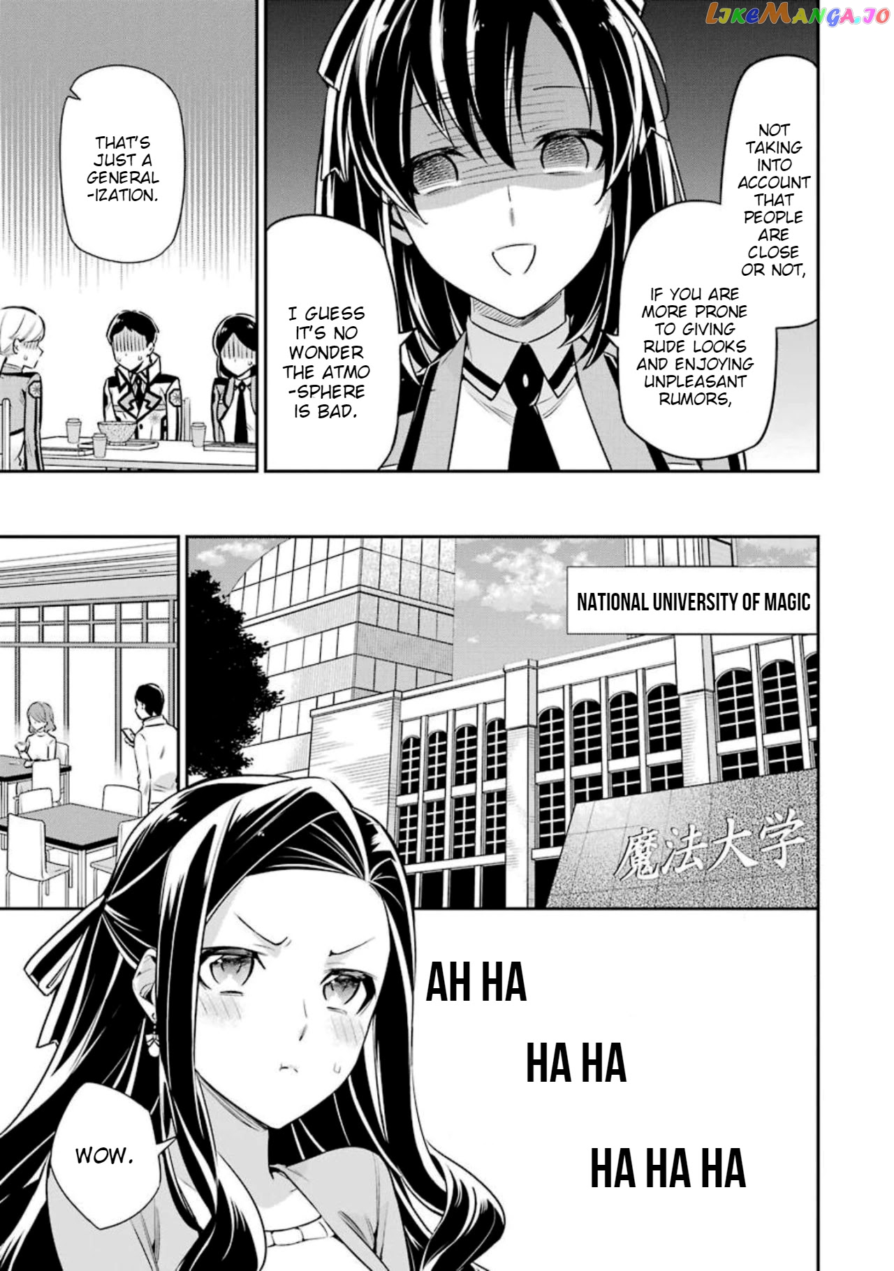 Mahouka Koukou No Rettousei – Shizoku Kaigi-Hen chapter 6 - page 7