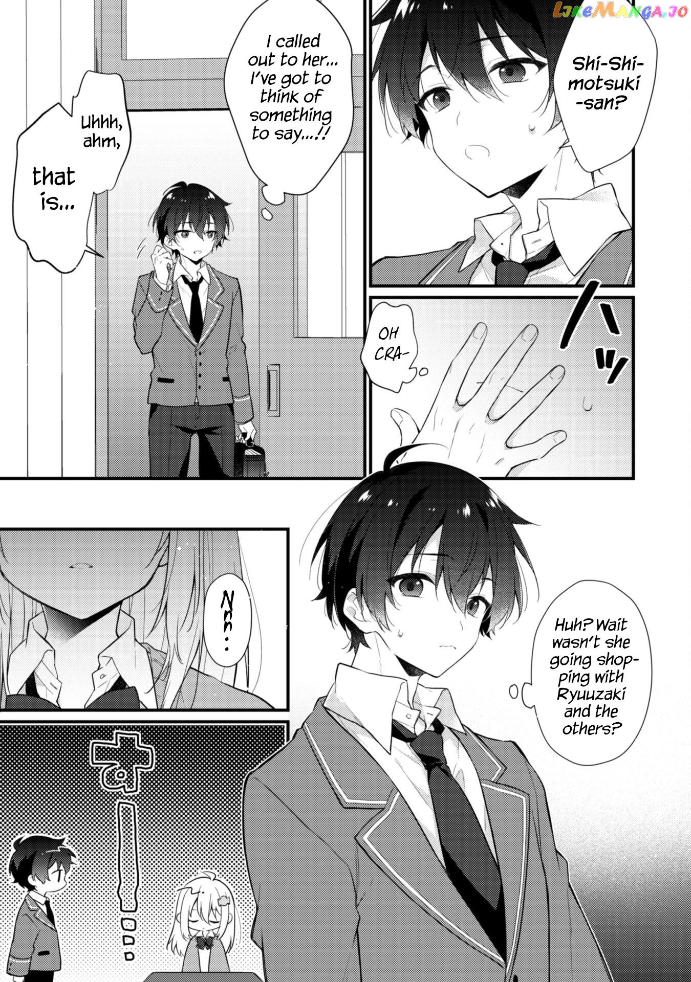 Shimotsuki-San Likes The Mob ~This Shy Girl Is Only Sweet Towards Me~ chapter 1 - page 23