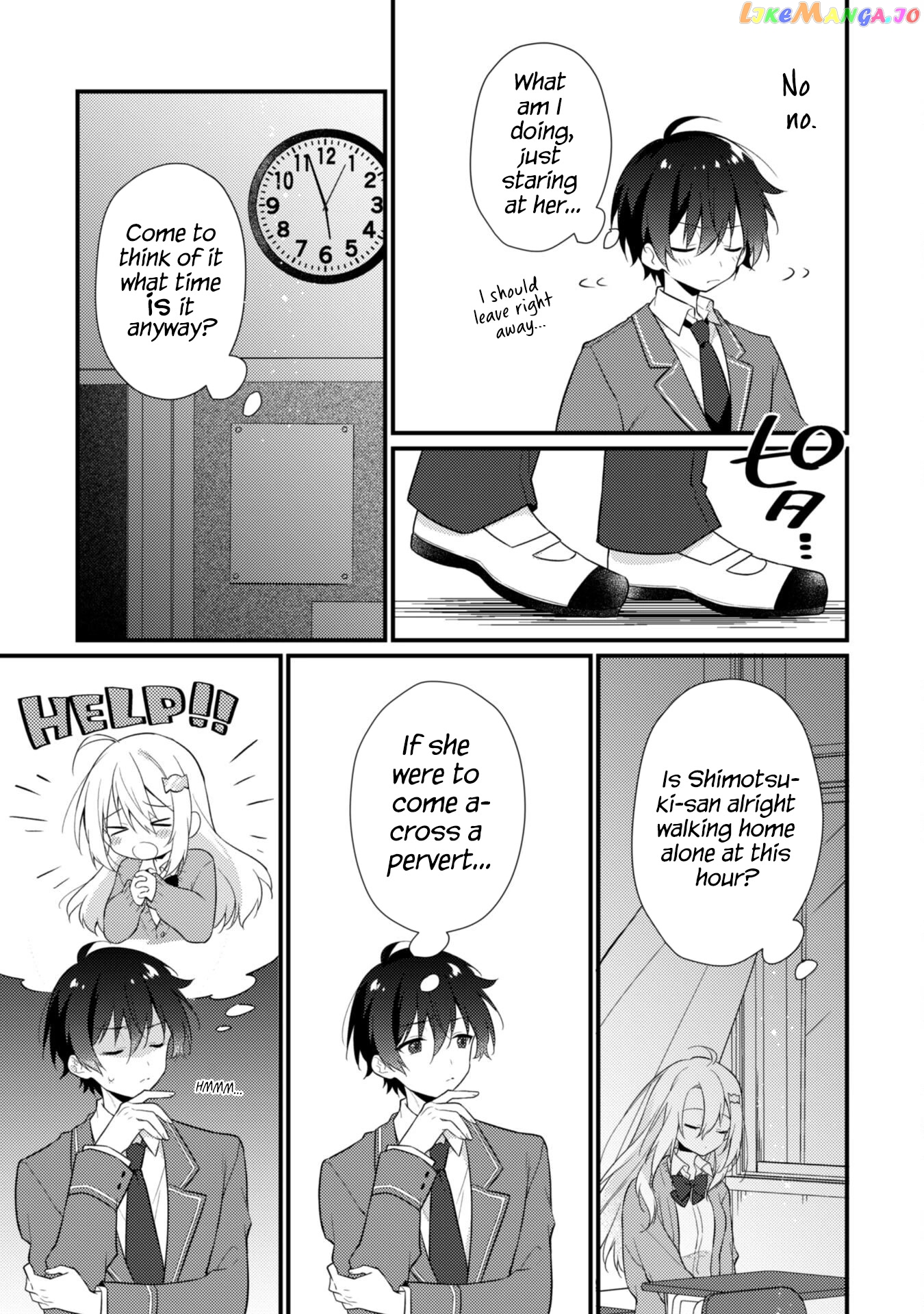 Shimotsuki-San Likes The Mob ~This Shy Girl Is Only Sweet Towards Me~ chapter 1 - page 25