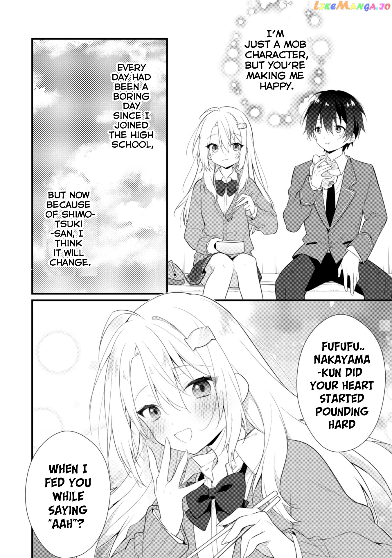 Shimotsuki-San Likes The Mob ~This Shy Girl Is Only Sweet Towards Me~ chapter 2 - page 19
