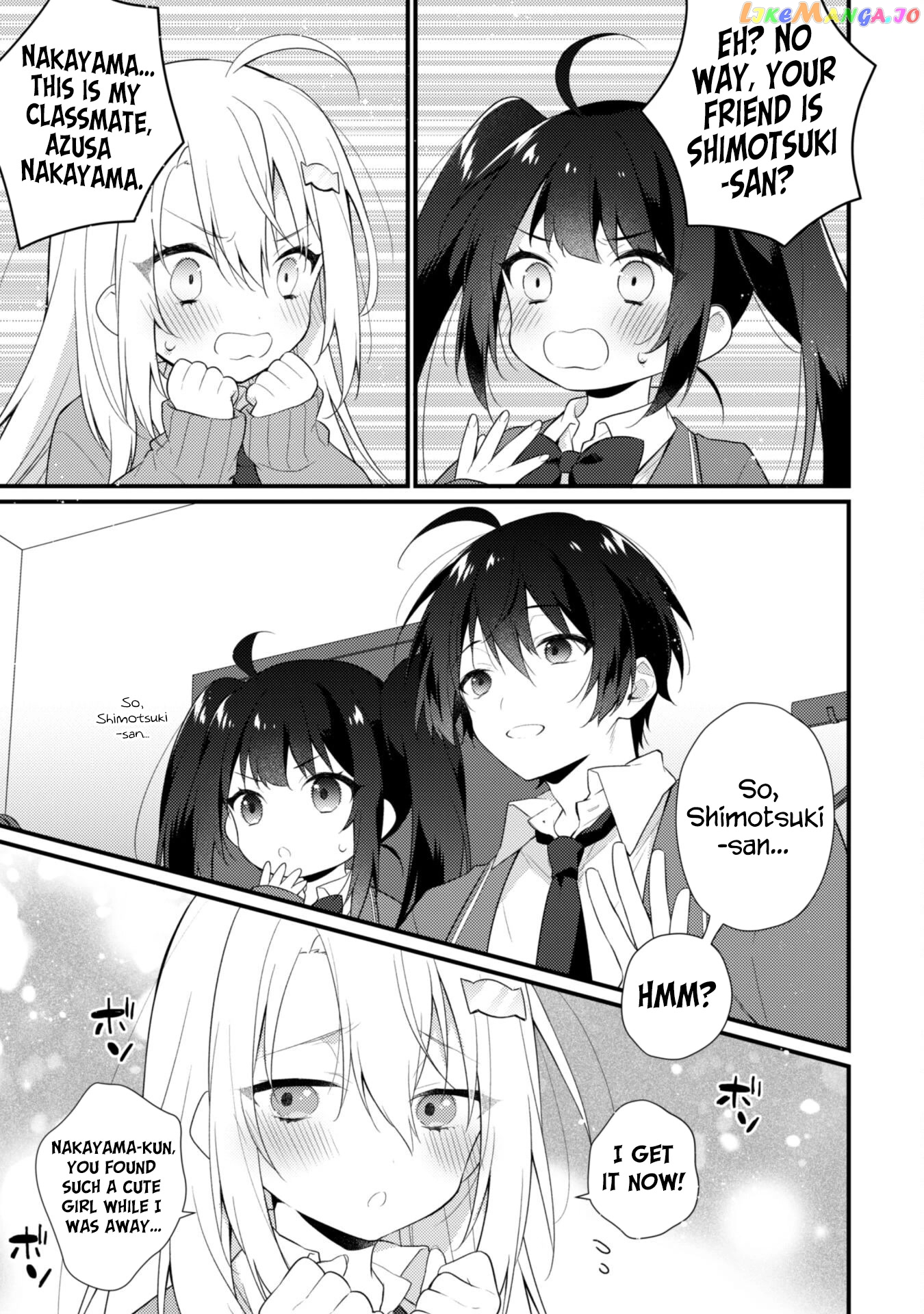 Shimotsuki-San Likes The Mob ~This Shy Girl Is Only Sweet Towards Me~ chapter 6 - page 6