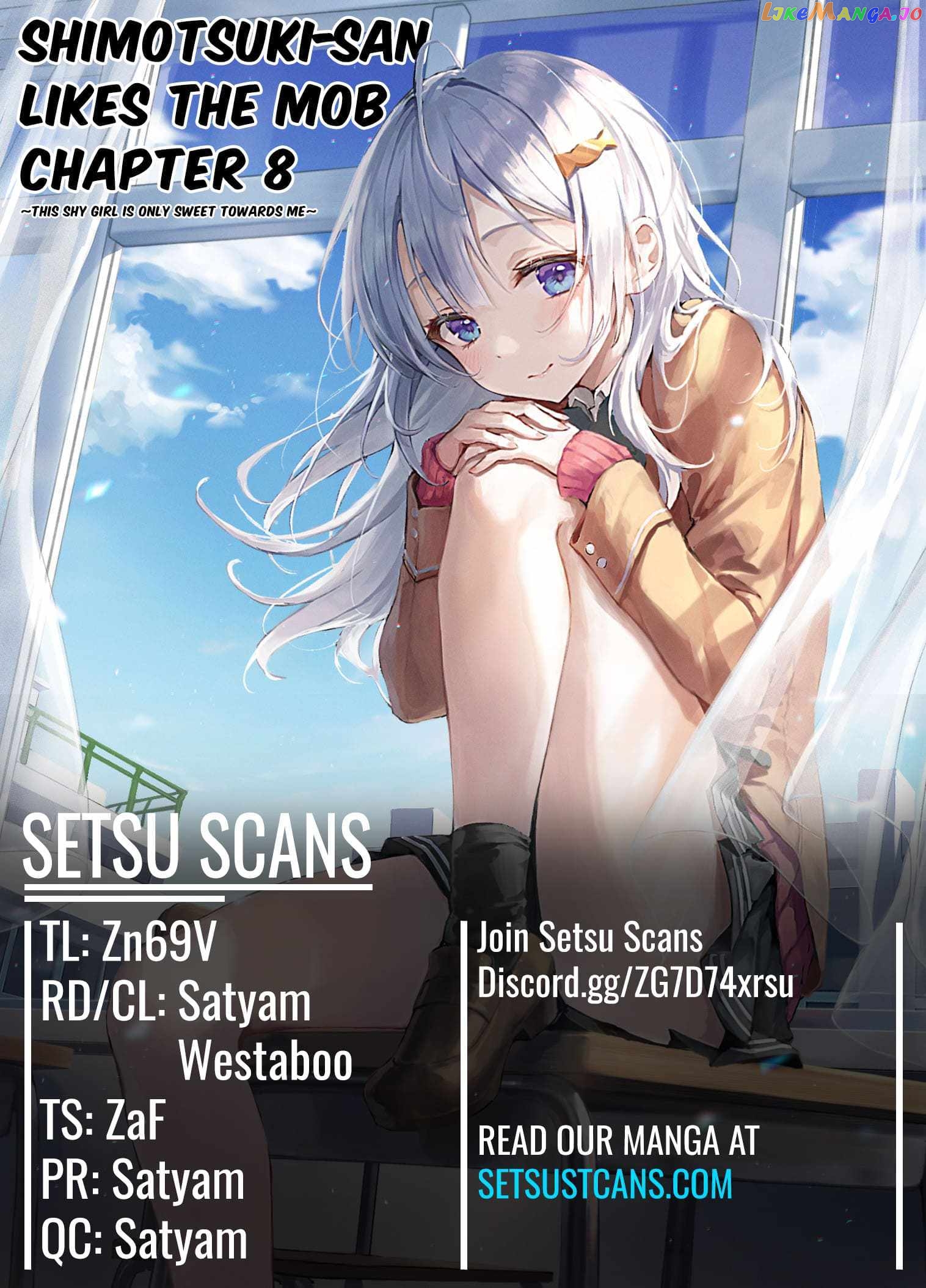 Shimotsuki-San Likes The Mob ~This Shy Girl Is Only Sweet Towards Me~ chapter 8 - page 1