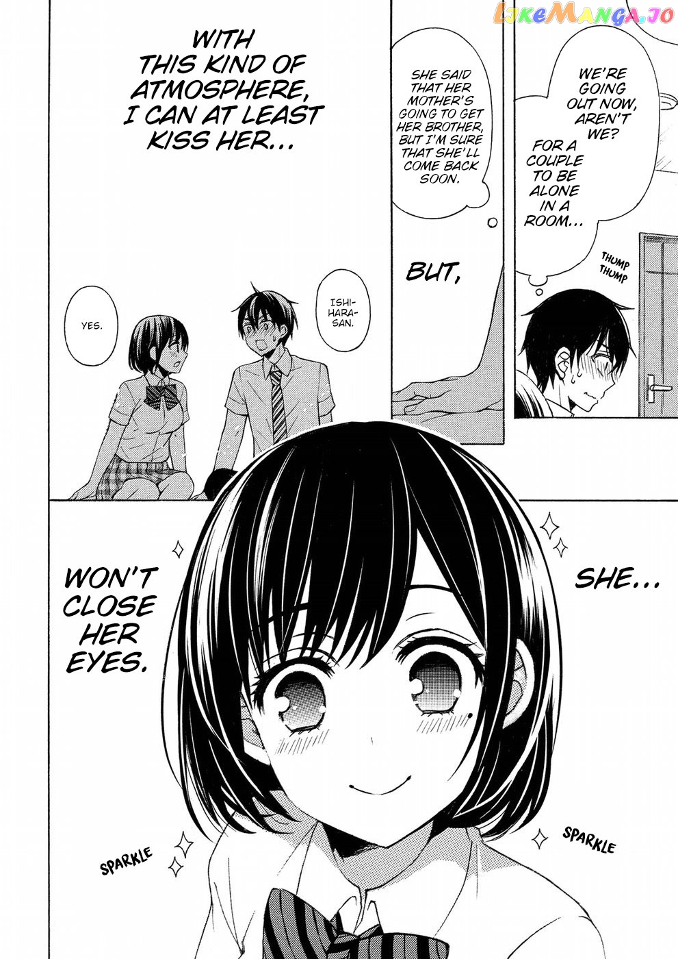 Watari-kun no xx ga Houkai Sunzen chapter 34 - page 14