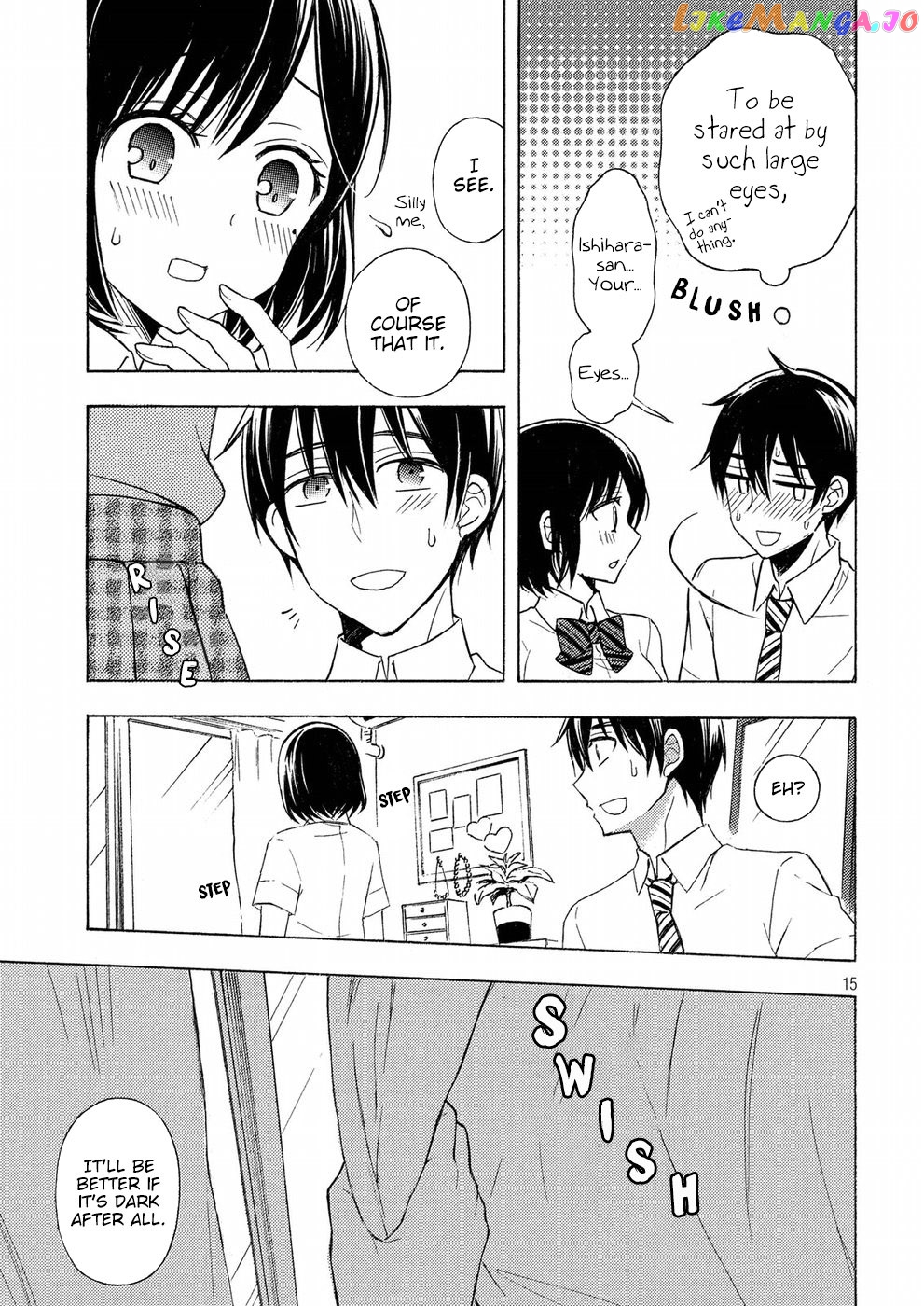 Watari-kun no xx ga Houkai Sunzen chapter 34 - page 15