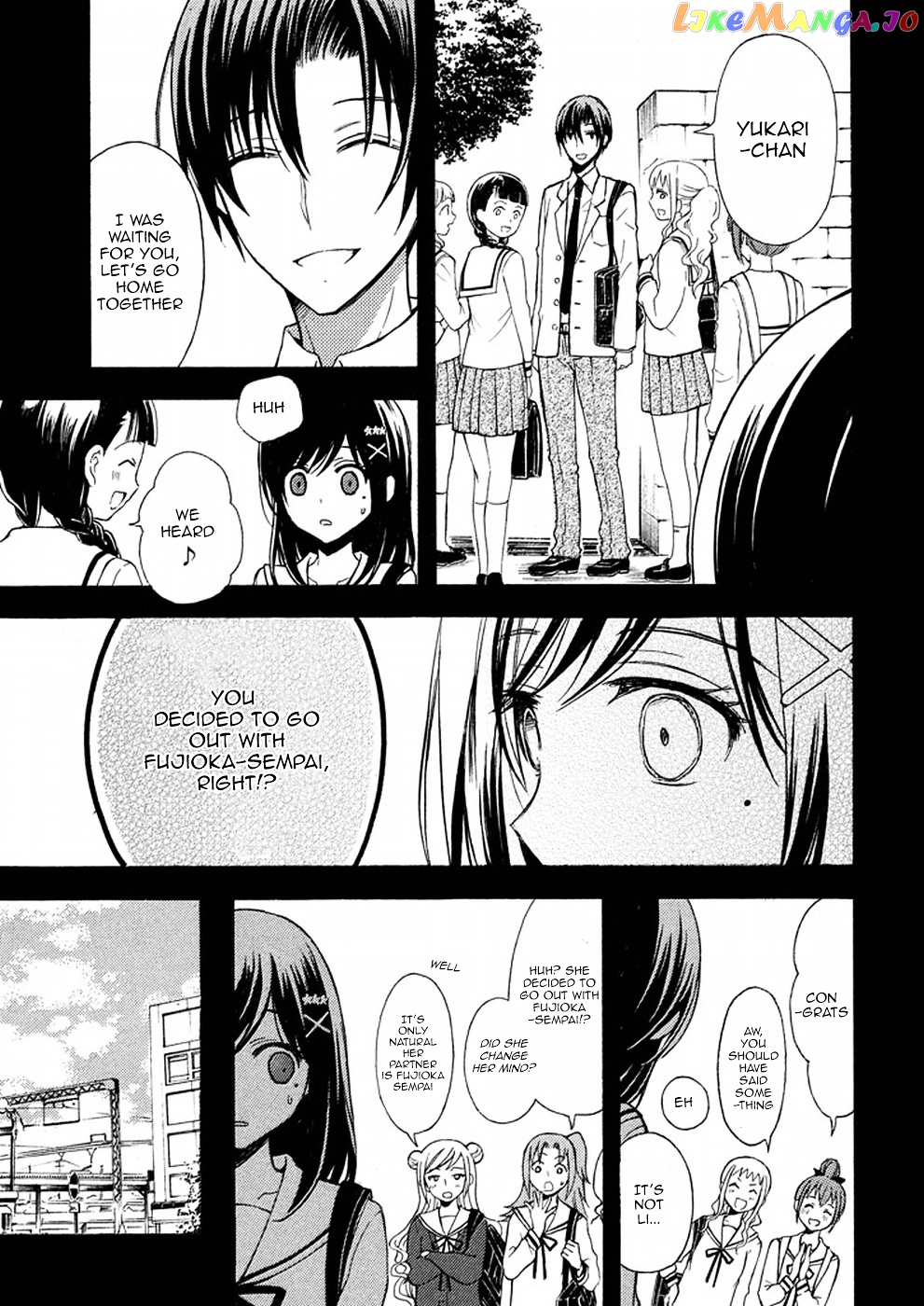 Watari-kun no xx ga Houkai Sunzen chapter 17 - page 13