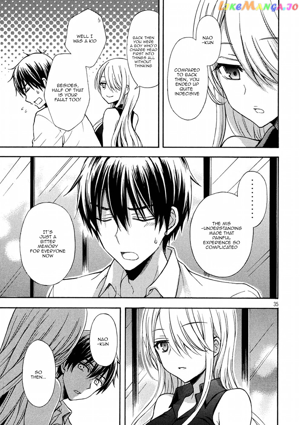 Watari-kun no xx ga Houkai Sunzen chapter 17 - page 35