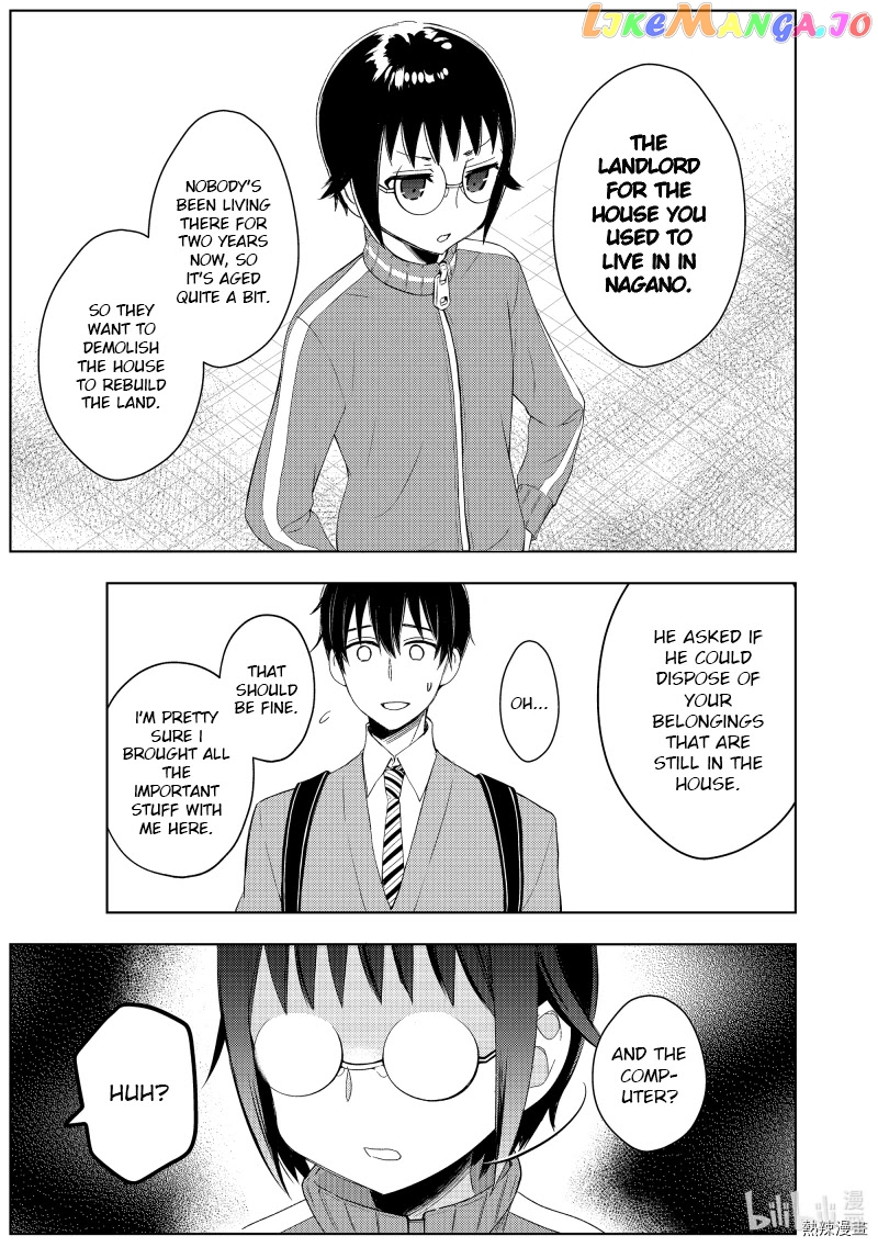 Watari-kun no xx ga Houkai Sunzen chapter 60 - page 35